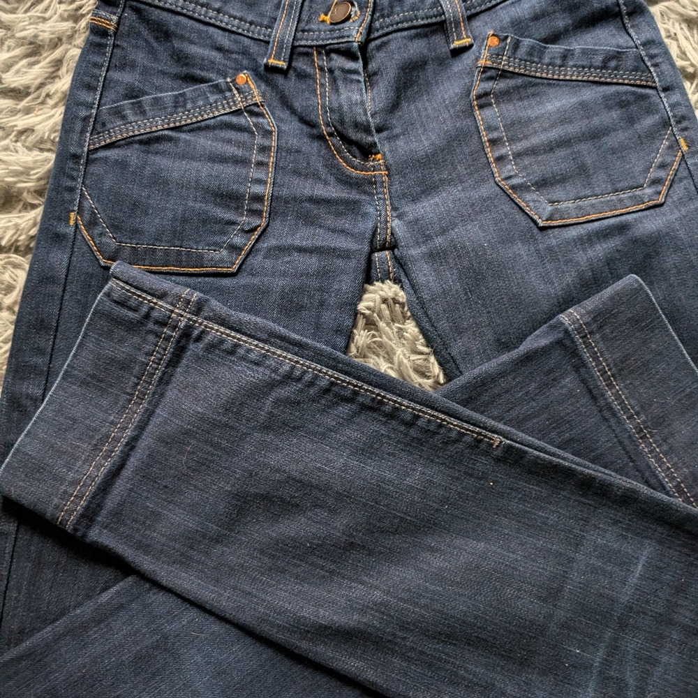 French Connection dark blue wash Size 2